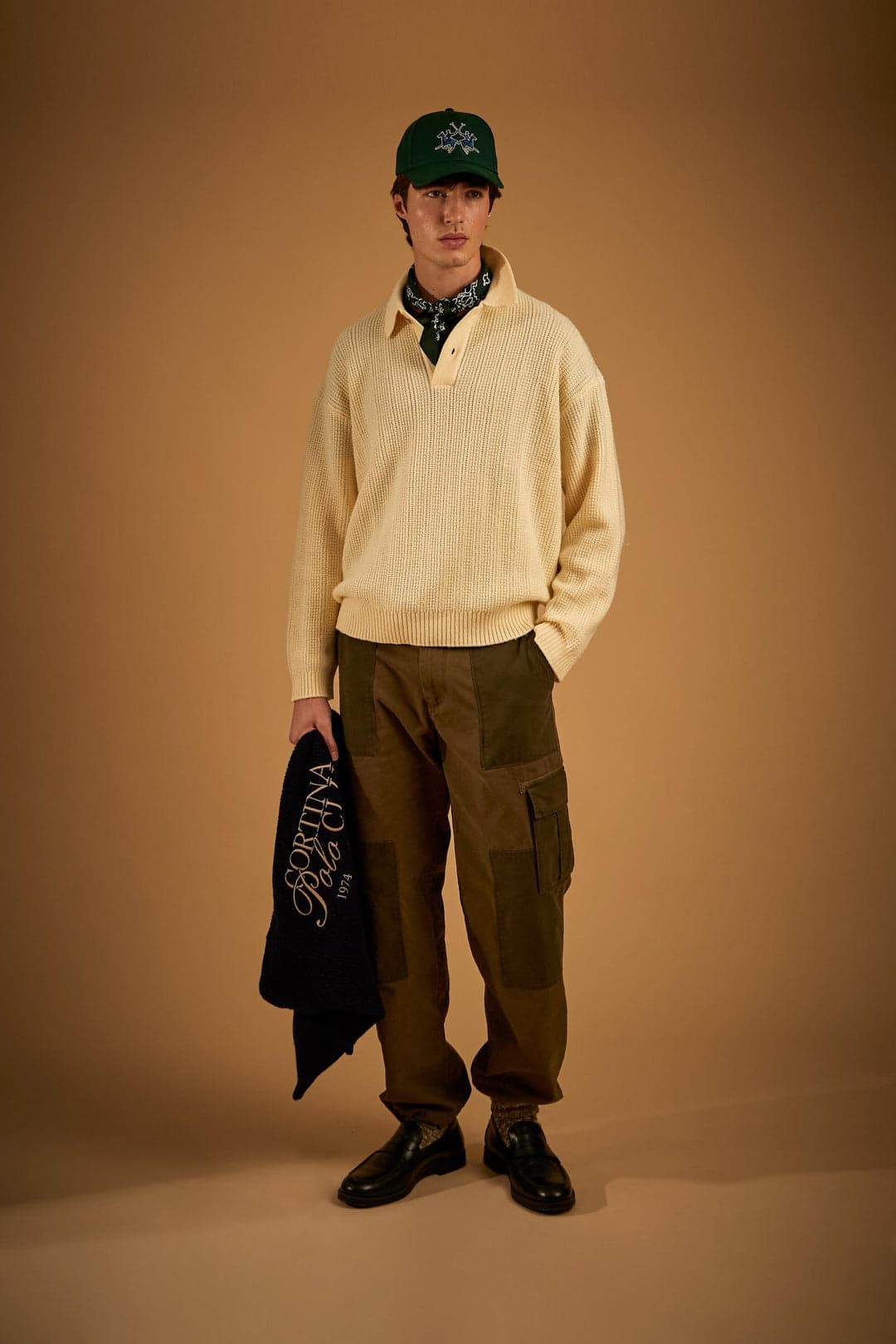 La Martina — maglione indossata da un modello