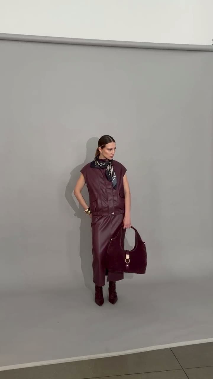 Marc Ellis — backstage dello shooting FW26-27: look e borse sul set